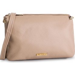 Torebka LASOCKI - BRT-059 Beige. Brązowe listonoszki damskie Lasocki, bez wzorów, ze skóry, bez dodatków. Za 119,99 zł.