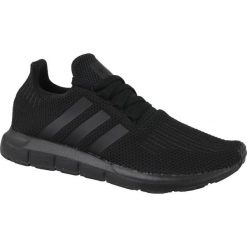 Buty sportowe męskie: Adidas Buty męskie Swift Run czarne r. 40 2/3 (AQ0863)
