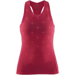 Craft Koszulka Damska Belle Glow Różowy L. Różowe topy sportowe damskie Craft, l, bez wzorów, z włókna, bez kołnierzyka, bez rękawów, bez kaptura, climacool (adidas). Za 285,00 zł.