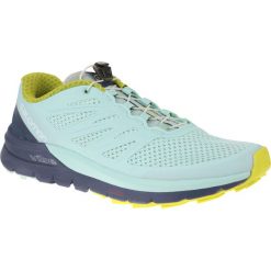 Salomon Sense Pro Max W 392487. Zielone buty sportowe damskie marki Salomon, bez wzorów, z materiału, do biegania. W wyprzedaży za 289,99 zł.