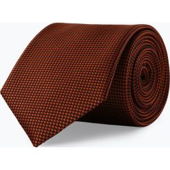 Mc Earl - Krawat jedwabny męski, niebieski. Niebieskie krawaty męskie Mc Earl, bez wzorów, z jedwabiu, eleganckie. Za 99,95 zł.