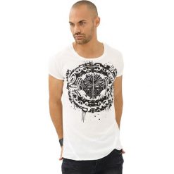 T-shirty męskie z nadrukiem: T-shirt w kolorze białym