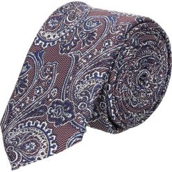 Krawat paisley bordo 100. Szare krawaty męskie marki Recman, bez wzorów. Za 69,00 zł.