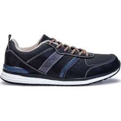 Buty sportowe męskie: BUTY MĘSKIE SPORTOWE SNEAKERSY T194 – CZARNE