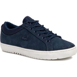 Sneakersy LACOSTE - Straightset Insulate 3191Cfa 7-38CFA0008J18 Nvy/Off Wht. Niebieskie półbuty damskie Lacoste, ze skóry. W wyprzedaży za 349,99 zł.