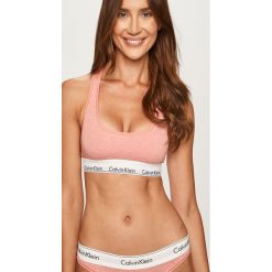 Calvin Klein Underwear - Biustonosz sportowy. Pomarańczowe biustonosze sportowe damskie s, z elastanu. Za 129,90 zł.
