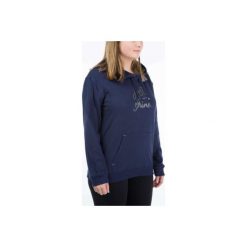 Bluza Gym & Pilates 520 damska. Niebieskie bluzy damskie DOMYOS, xs, bez wzorów, z elastanu, bez rękawów, bez kaptura, na jogę i pilates. Za 64,99 zł.