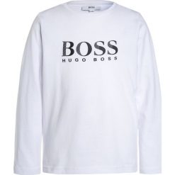 T-shirty chłopięce: BOSS Kidswear Bluzka z długim rękawem weiß
