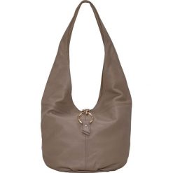 Skórzana torebka w kolorze brązowym - 40 x 30 x 25 cm. Pomarańczowe torebki klasyczne damskie Liebeskind, w paski, ze skóry. W wyprzedaży za 329,95 zł.