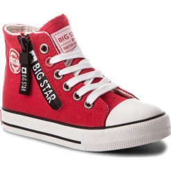 Trampki chłopięce: Trampki BIG STAR – AA374078 Red