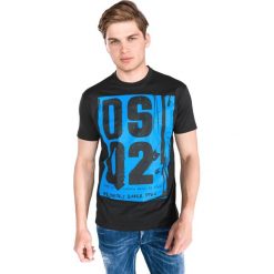 DSQUARED2 Koszulka Czarny. Czarne podkoszulki męskie Dsquared2, xl, z nadrukiem, z bawełny, z krótkim rękawem. Za 946,95 zł.