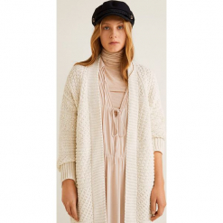 Mango - Sweter Land. Szare bez kategorii Mango, s, z dzianiny. Za 199,90 zł.