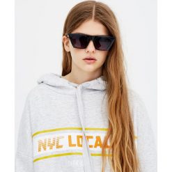 Bluzy męskie: Bluza z kapturem i napisem