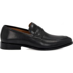 Buty wizytowe męskie: Czarne półbuty wizytowe