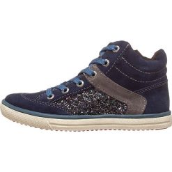 Skórzane sneakersy "Sina" w kolorze granatowym. Niebieskie trampki dziewczęce Lurchi, bez wzorów, ze skóry, bez zapięcia. W wyprzedaży za 182,95 zł.