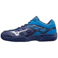 Mizuno Buty Break Shot Ex Cc Bluedepths/White/Blueaster 44.5. Białe buty fitness męskie marki Mizuno. W wyprzedaży za 269,00 zł.