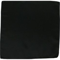 Elegancka, Męska Poszetka - ALTIES - Czerń POSZALTTANIA0091. Poszetki męskie Alties, z materiału, eleganckie. Za 16,90 zł.