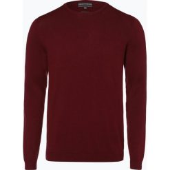 Finshley & Harding - Sweter męski, czerwony. Czerwone swetry klasyczne męskie Finshley & Harding, m. Za 129,95 zł.