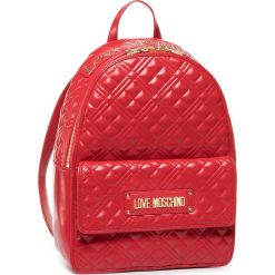 Plecak LOVE MOSCHINO - JC4004PP1ALA0500 Rosso. Czerwone plecaki damskie Love Moschino, bez wzorów, ze skóry ekologicznej. Za 999,00 zł.