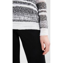 Swetry klasyczne damskie: Sisley Sweter black/white