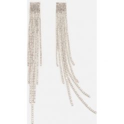 Wiszące kolczyki - Srebrny. Szare kolczyki damskie Cropp, srebrne. Za 29,99 zł.