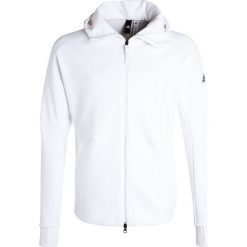 Bluzy męskie: adidas Performance Z.N.E Bluza rozpinana white