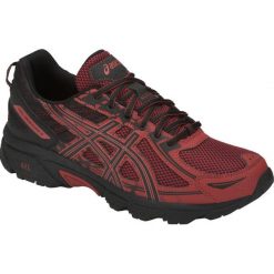 Czerwone Buty biegowe Asics Gel-Venture 6 M T7G1N-800. Czerwone buty sportowe męskie Asics, z materiału, bez zapięcia, do biegania. W wyprzedaży za 279,00 zł.