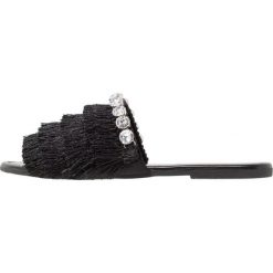 Klapki damskie: New Look Wide Fit WIDE FIT TASSEL Klapki black