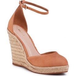 Espadryle ALDO - Nasua 15721762 270. Pomarańczowe espadryle damskie ALDO, bez wzorów, ze skóry, bez obcasa, bez zapięcia. W wyprzedaży za 319,00 zł.