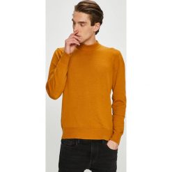 Brave Soul - Sweter. Zielone swetry męskie Brave Soul, s, bez wzorów, z bawełny, z okrągłym kołnierzem, bez kaptura. W wyprzedaży za 49,90 zł.
