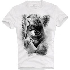 T-shirt męski UNDERWORLD Eye. Szare t-shirty męskie Underworld, m, bez wzorów, z bawełny, bez kołnierzyka. Za 69,99 zł.