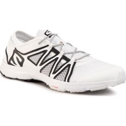 Buty SALOMON - Crossamphibian Swift 2 406833 34 V0 White/White/Black. Białe buty sportowe męskie Salomon, z tworzywa sztucznego, bez zapięcia, na fitness i siłownię. Za 379,00 zł.