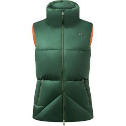 KJUS Kamizelka damska Trovat Vest arctic green. Zielone kurtki damskie Kjus, bez wzorów, bez kaptura. Za 1388,00 zł.