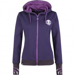 Overwatch Sombra - Hero Bluza z kapturem rozpinana damska jasnofioletowy (Lilac). Fioletowe bluzy rozpinane damskie Overwatch, l, z kapturem. Za 244,90 zł.