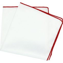 Poszetka recman biały 206. Białe poszetki męskie Recman, bez wzorów. Za 19,00 zł.