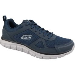 Skechers Track-Scloric 52631-NVY 41 Granatowe. Buty sportowe męskie Skechers, z syntetyku, bez zapięcia, do biegania. W wyprzedaży za 199,99 zł.