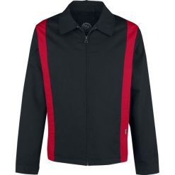 Chet Rock Blake Drizzler Jacket Kurtka czarny/czerwony. Czarne kurtki męskie bomber Chet Rock, l, z materiału, rockowe. Za 304,90 zł.