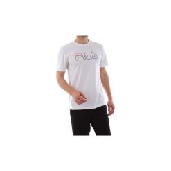 T-shirty z krótkim rękawem Fila 687137 PAUL TEE. Białe t-shirty męskie Fila, s, bez wzorów, bez kołnierzyka, krótkie. Za 87,61 zł.