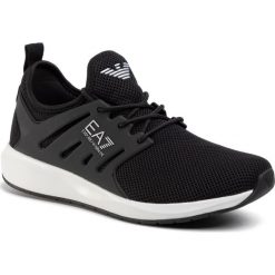 Sneakersy EA7 EMPORIO ARMANI - X8X052 XCC57 00002 Black. Czarne sneakersy męskie EA7 Emporio Armani, bez zapięcia. W wyprzedaży za 509,00 zł.