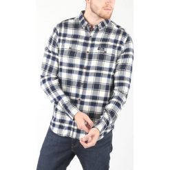 SuperDry Koszula Niebieski. Niebieskie koszule męskie Superdry, xl, w kratkę, z bawełny, bez kołnierzyka, z długim rękawem. Za 352,95 zł.