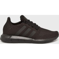 Adidas Originals - Buty Swift Run. Czarne buty sportowe męskie marki adidas Originals, z materiału, na sznurówki. Za 379,90 zł.