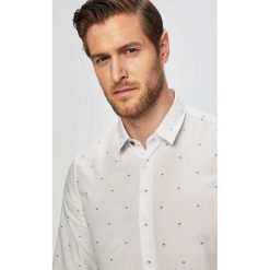 Pepe Jeans - Koszula Pierce. Białe koszule męskie Pepe Jeans, xxl, bez wzorów, z bawełny, klasyczne, z klasycznym kołnierzykiem, z długim rękawem. W wyprzedaży za 269,90 zł.