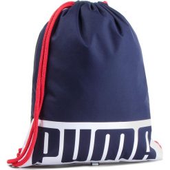 Plecak PUMA - Deck Gym Sack 074961 Peacoat. Niebieskie plecaki męskie Puma, bez wzorów, z materiału, sportowe. W wyprzedaży za 49,00 zł.