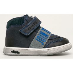 Primigi - Buty dziecięce. Niebieskie trampki chłopięce Primigi, bez wzorów, ze skóry, sportowe, bez zapięcia. W wyprzedaży za 179,90 zł.