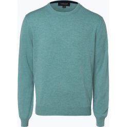 Andrew James - Sweter męski z czystego kaszmiru, zielony. Zielone swetry klasyczne męskie Andrew James, l, z dzianiny. Za 549,95 zł.