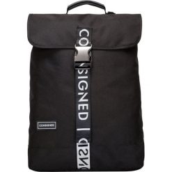 CONSIGNED plecak unisex 50258 czarny. Czarne plecaki damskie Consigned, bez wzorów, eleganckie. Za 169,00 zł.