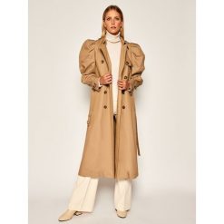 Trencz Red Valentino UR3CHA652R3. Brązowe płaszcze damskie Red Valentino, bez wzorów. Za 4029,00 zł.