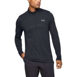 Under Armour Seamless Koszulka Czarny. Czarne podkoszulki męskie Under Armour, xl, bez wzorów, z poliesteru, bez kołnierzyka, z długim rękawem, długie. Za 309,95 zł.