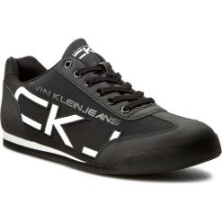 Sneakersy CALVIN KLEIN JEANS - Cale SE8454 Black/White. Czarne sneakersy męskie Calvin Klein Jeans, na sznurówki. W wyprzedaży za 319,00 zł.