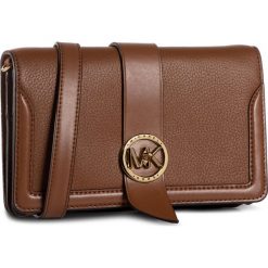 Torebka MICHAEL MICHAEL KORS - Mk Charm 32S0G00C8L Luggage. Białe listonoszki damskie MICHAEL Michael Kors, bez wzorów, ze skóry, eleganckie, bez dodatków. Za 1049,00 zł.